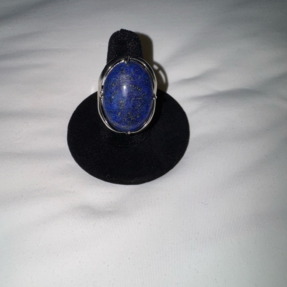 Lapis Lazuli Crystal Ring